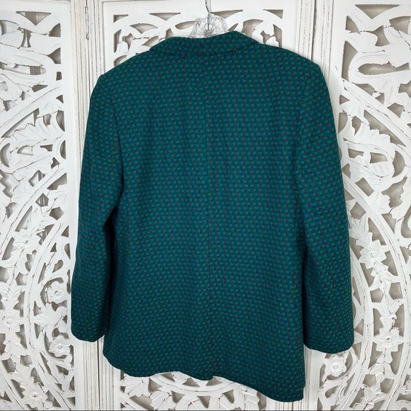 Miss Pendelton Vintage Green Wool Suit Set - Picture 3 of 8